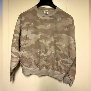 Victoria Secret oversized crop sweatshirt